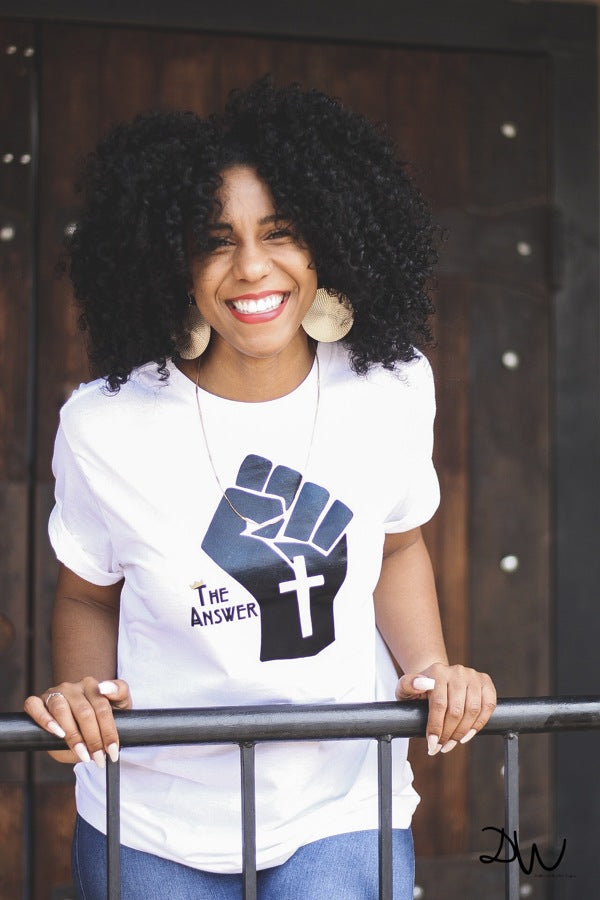 The Answer Logo Tee