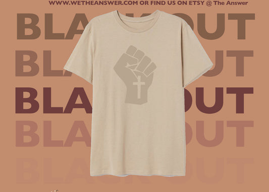 Tan Logo Tee