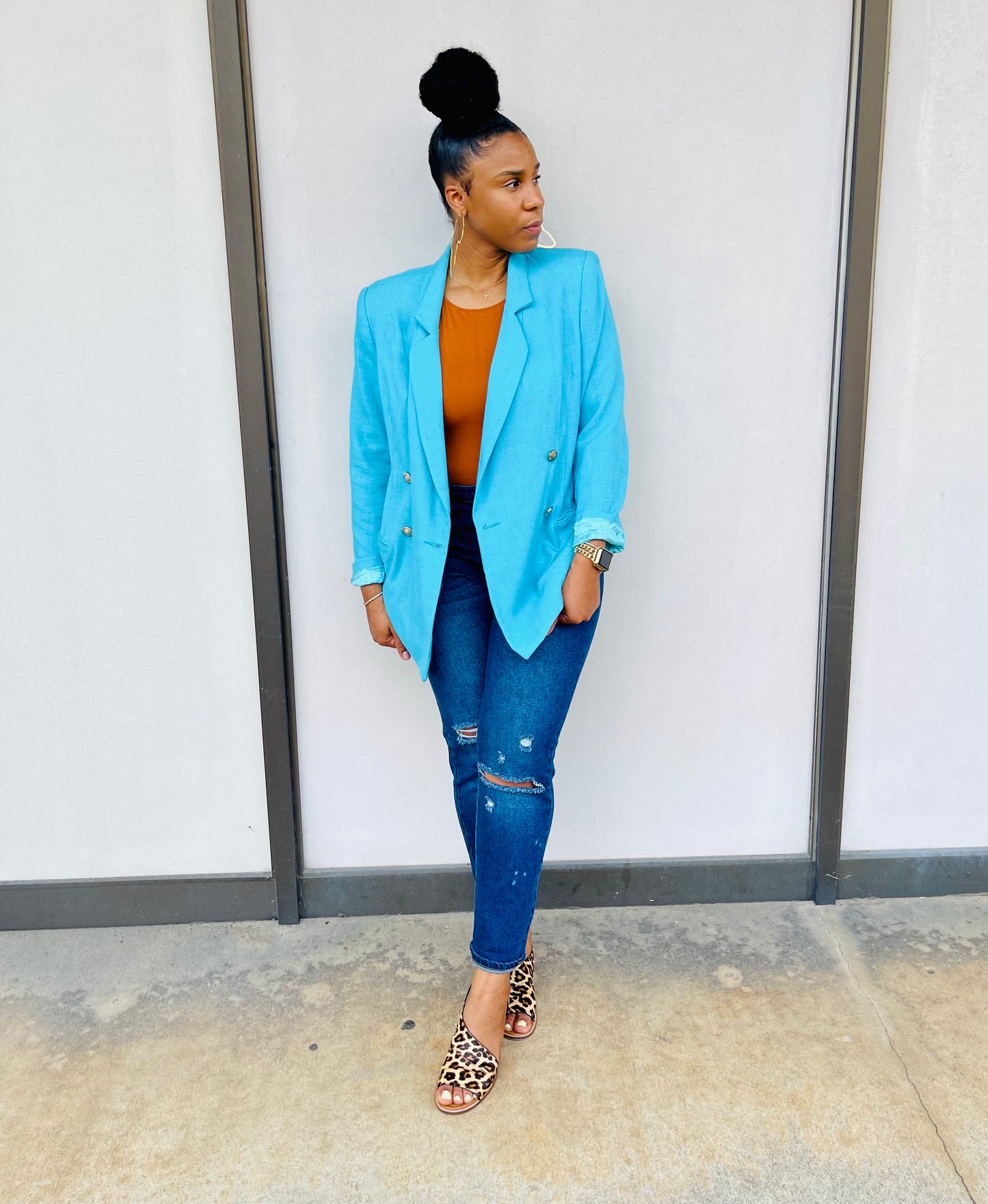 Turquoise Blazer